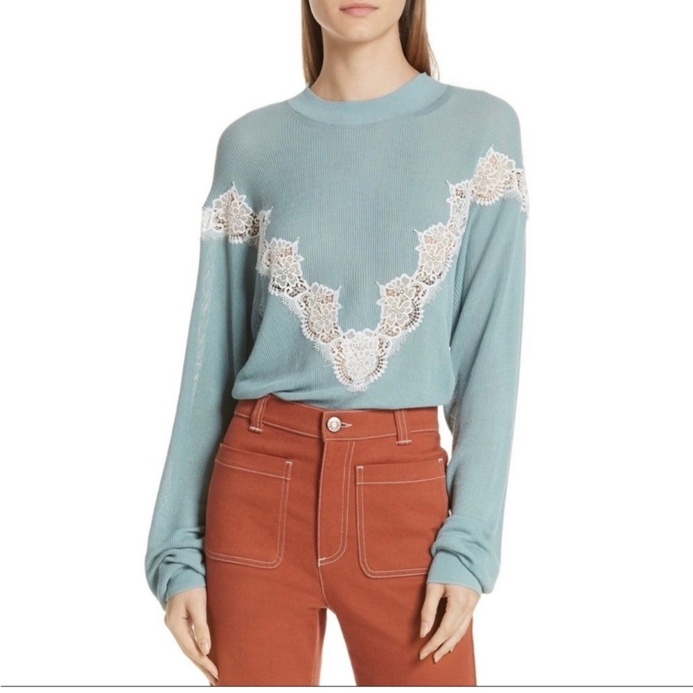 See by Chloe Blue Sweater